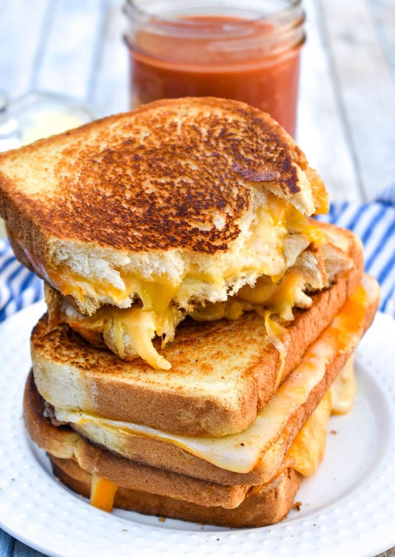 A Grilled Cheese Or Melt