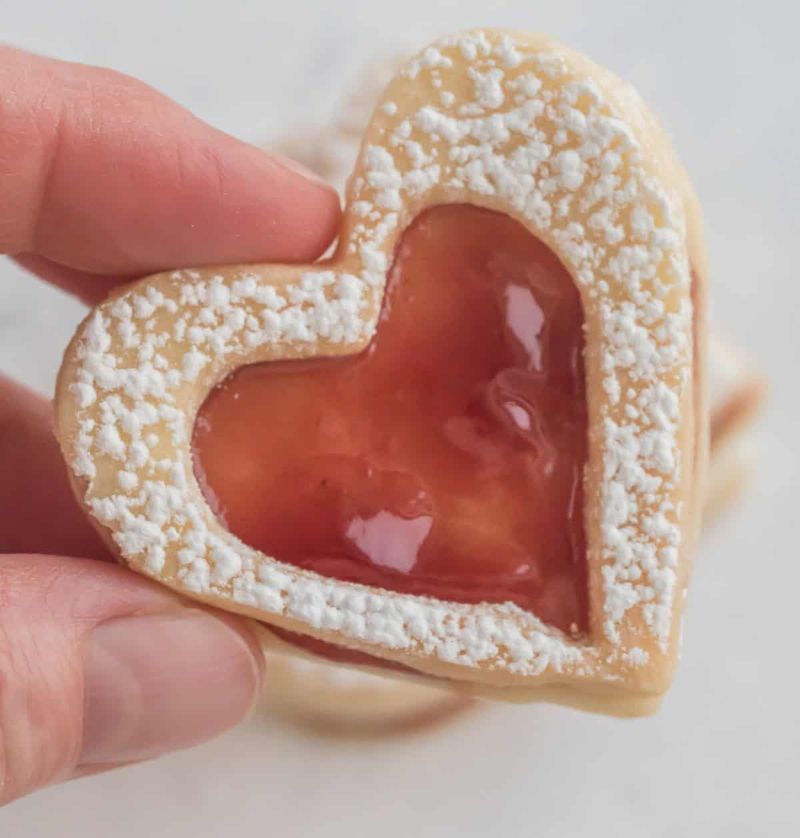 Linzer Heart Sandwich Cookies