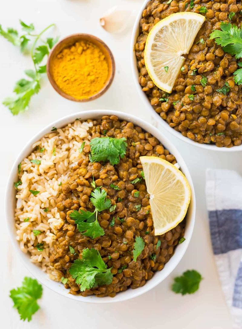 Instant Pot Lentil Curry