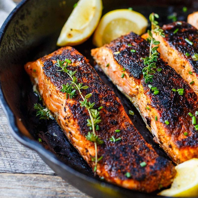 Cajun Blackened Salmon
