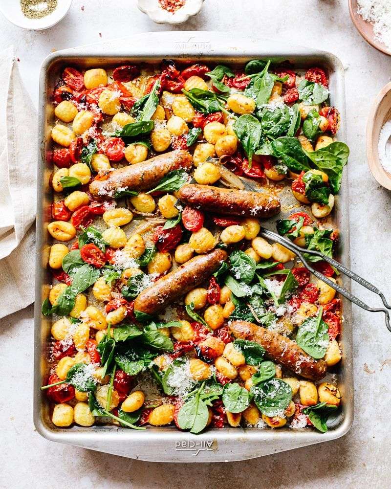 One-Pan Gnocchi with Sausage and Peppers