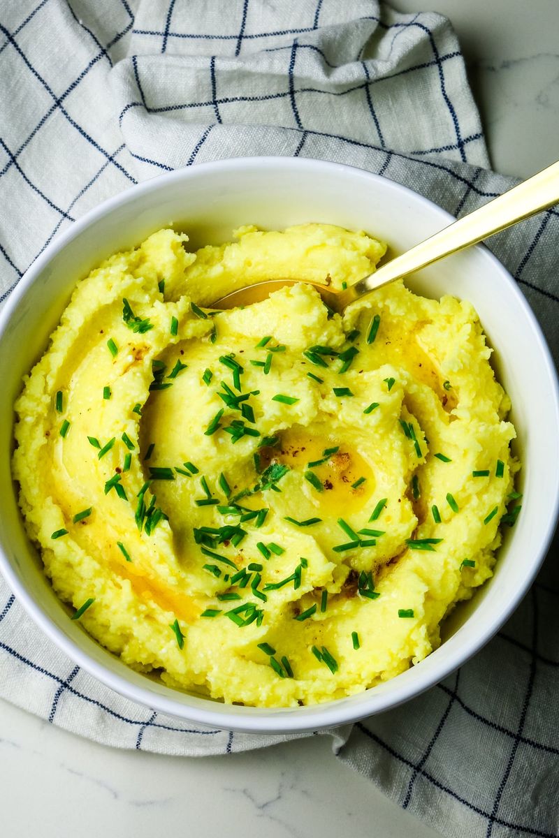 Cottage Cheese Mashed Potatoes