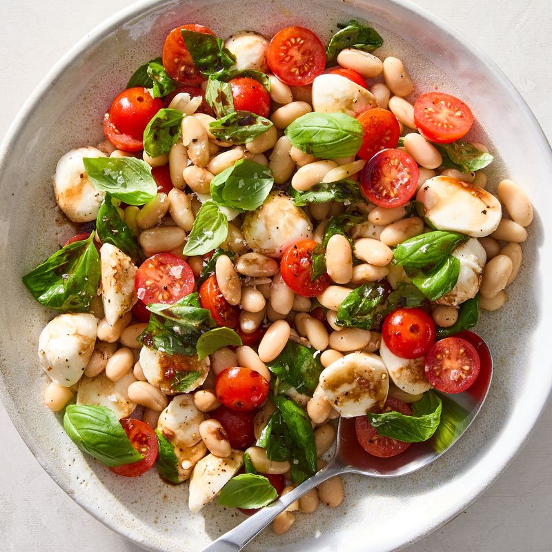 Caprese With Beans Upgrade