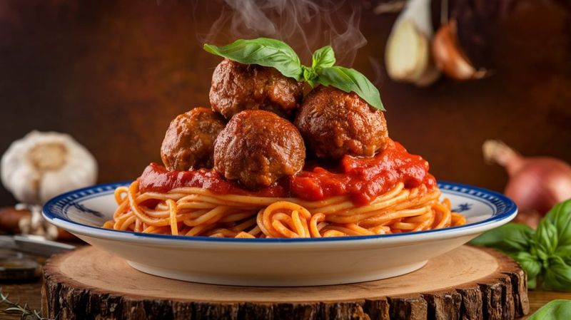 Spaghetti and Meatballs