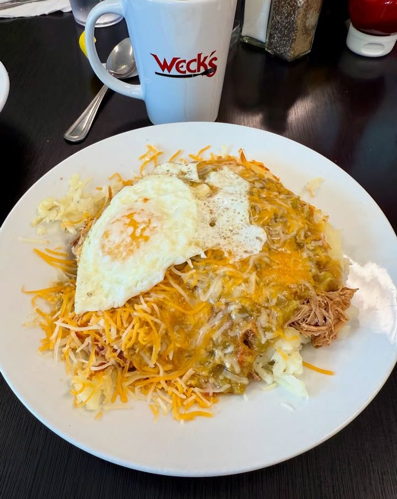 Green Chile Smothered Papas