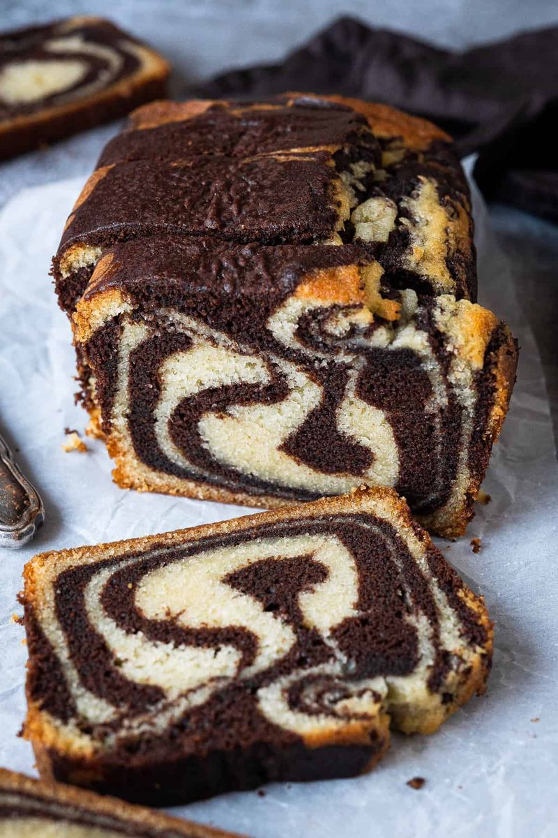 Marble Loaf Cake
