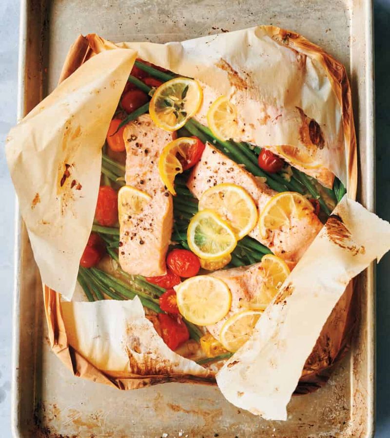 Salmon en Papillote (Foil or Parchment)