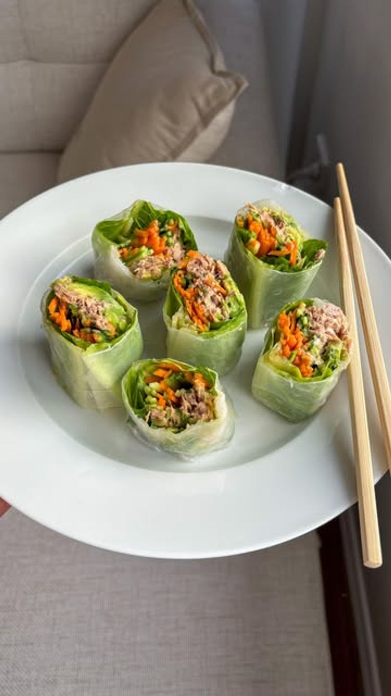 Tuna Spring Rolls