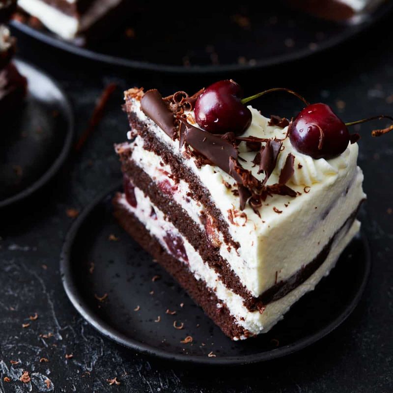 Schwarzwälder Kirschtorte (Black Forest Cake)