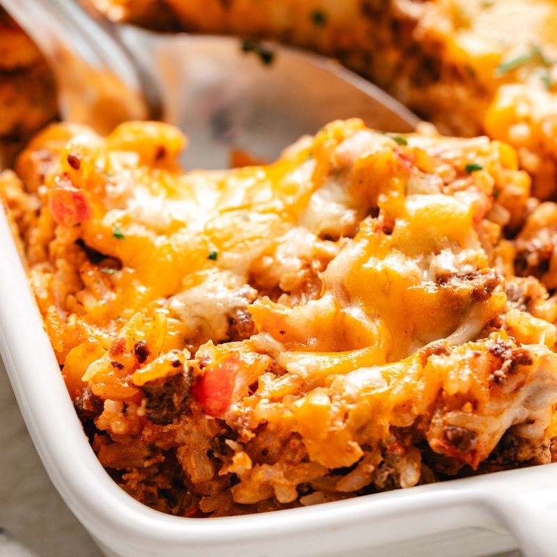Taco Rice Casserole