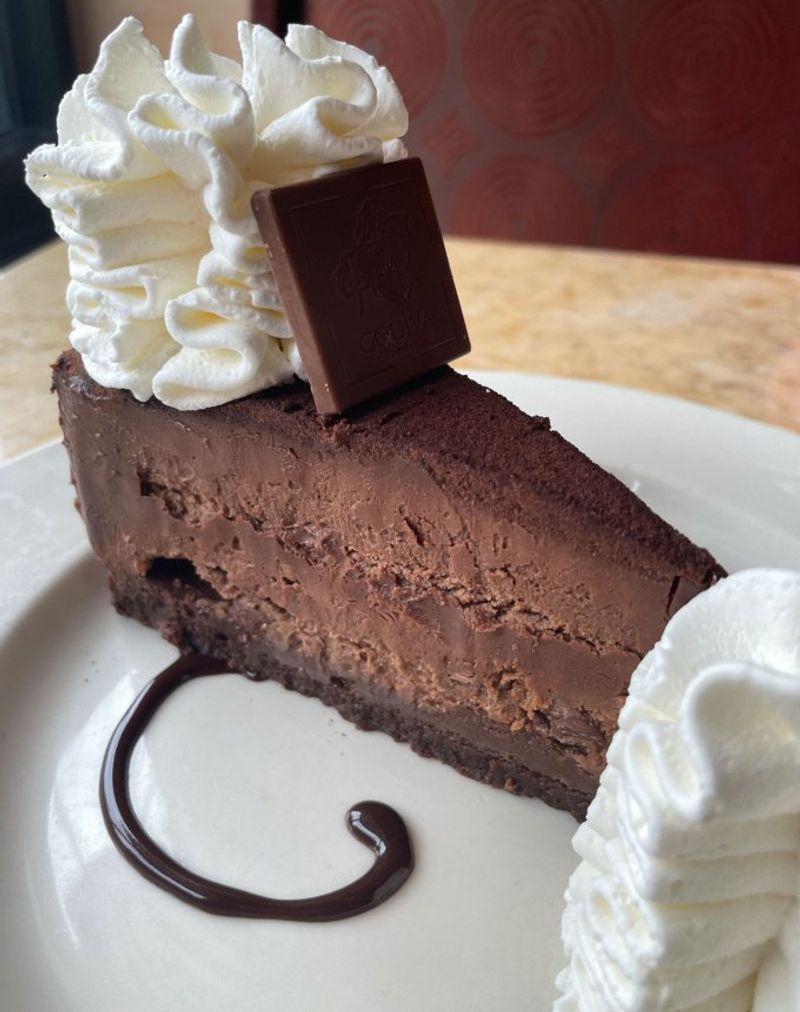 Godiva Chocolate Cheesecake