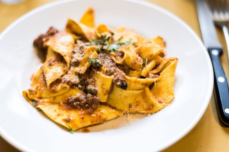 Pappardelle al Ragù di Cinghiale