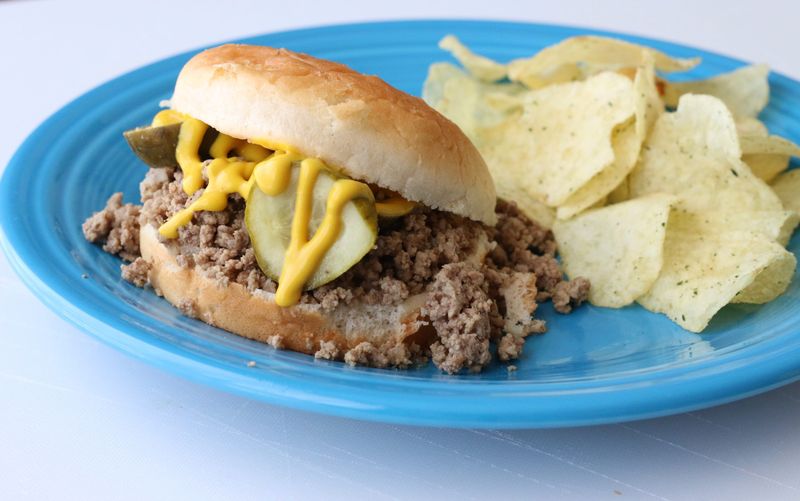 Iowa: Loose meat sandwich