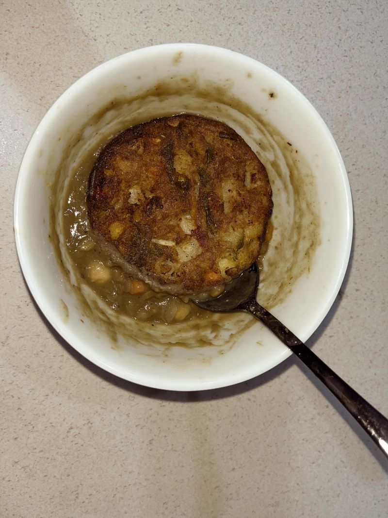 Amy’s Organic Lentil Vegetable Soup with Side Salad