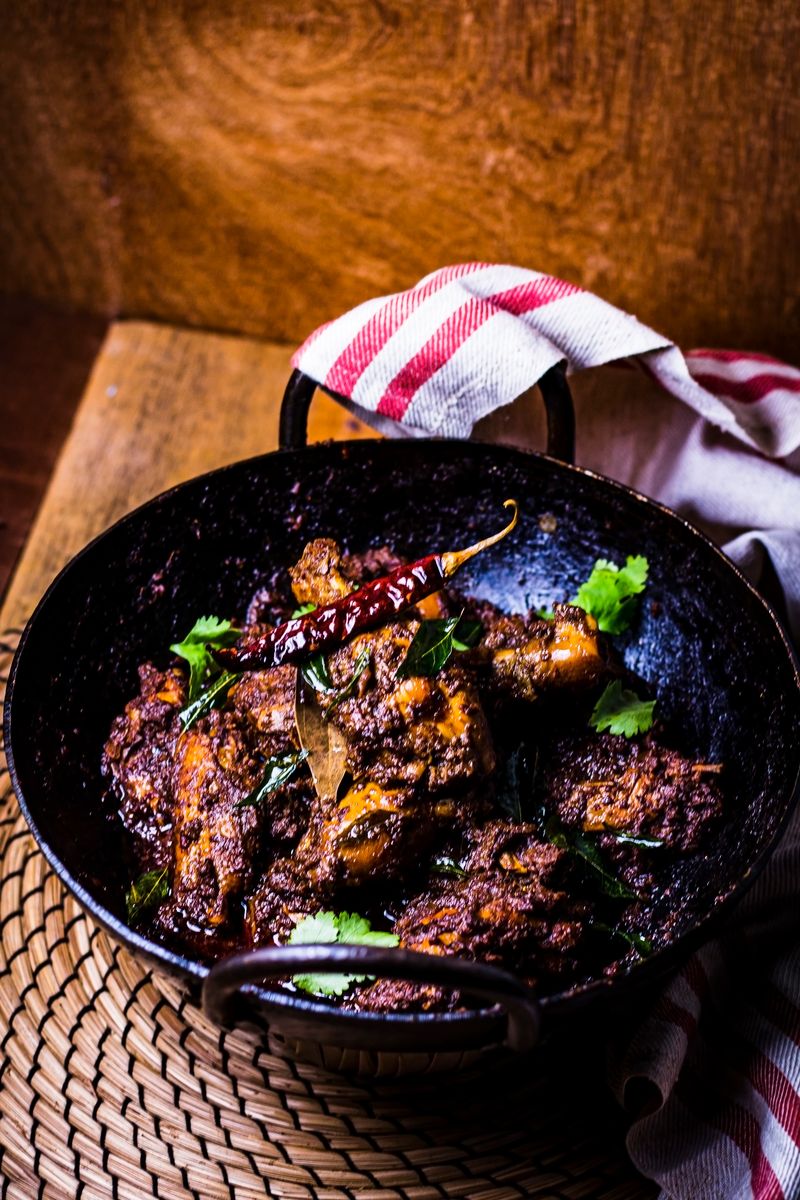 Indian Chettinad Pepper Fry (Hot)