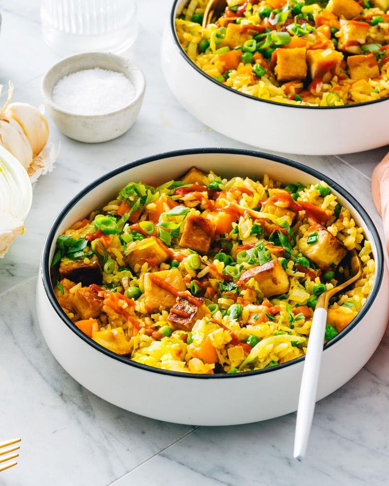 Tofu Fried Rice