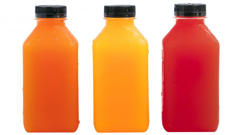 “Fruit” drinks that aren’t 100% juice