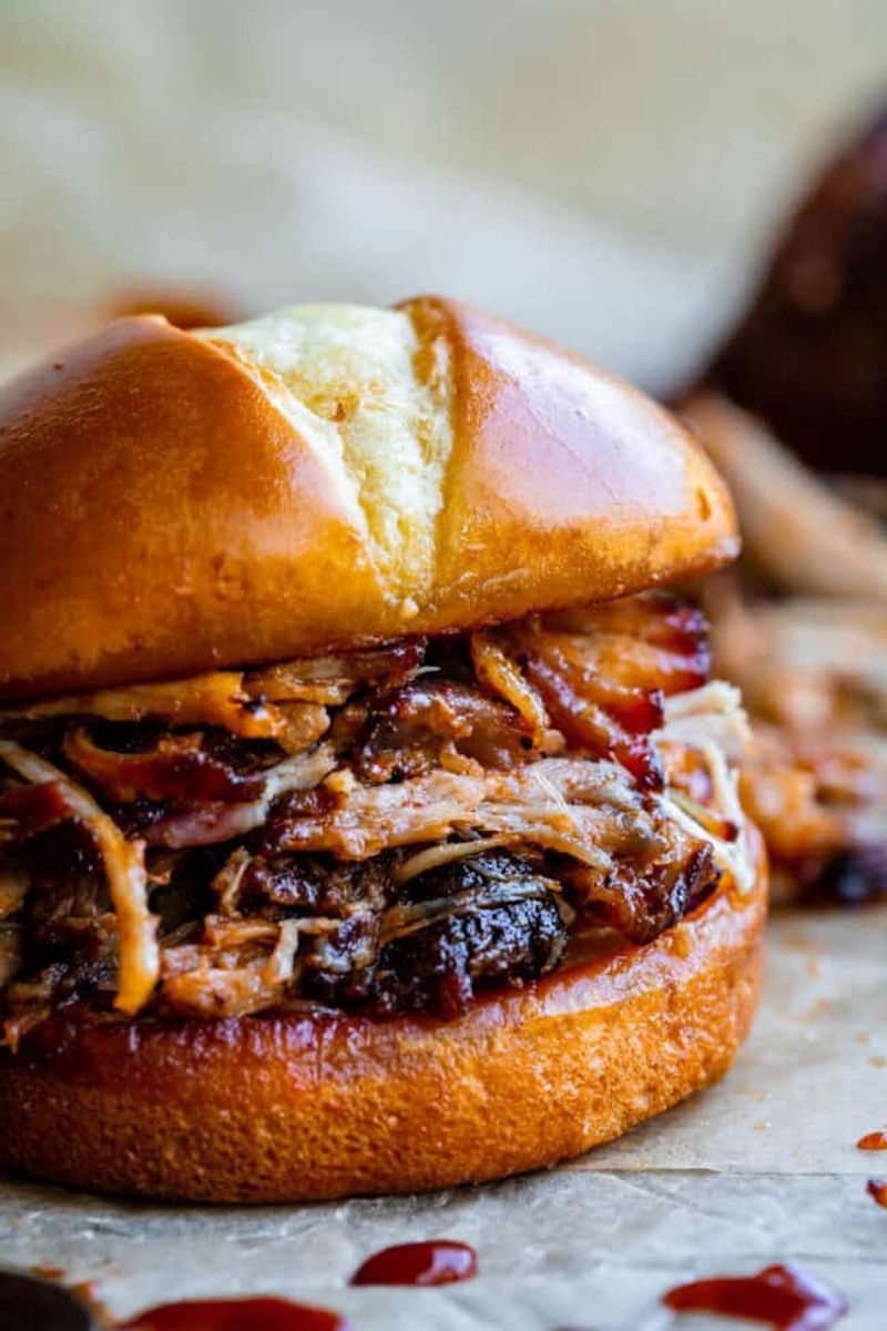 Pulled Pork Sandwich (No Sauce Until Lunch)
