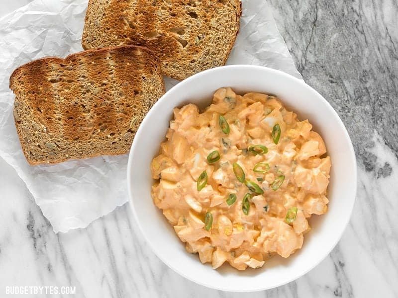 Spicy Sriracha Egg Salad