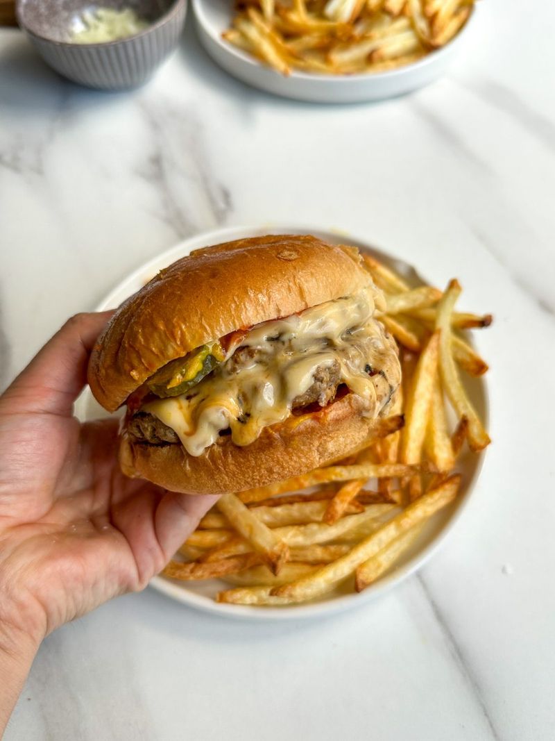 McDouble, No Cheese, Add Lettuce