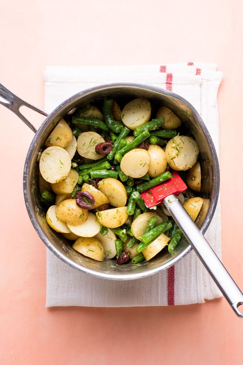 Artichoke, Olive, and Lemon Potato Salad