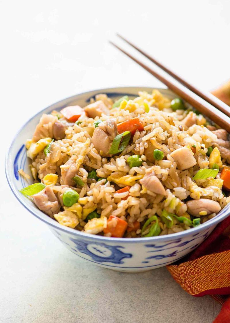 Chicken Zucchini Fried Rice