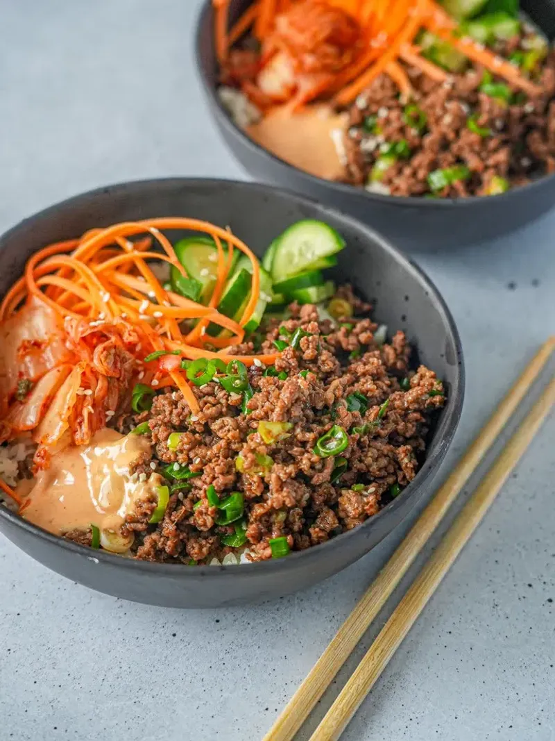 Korean-Style Beef Bowls