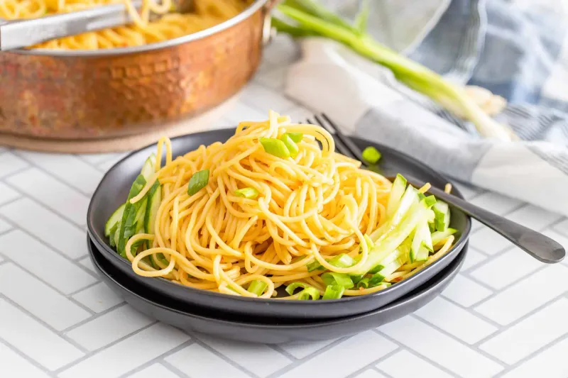 Sesame Garlic Noodles