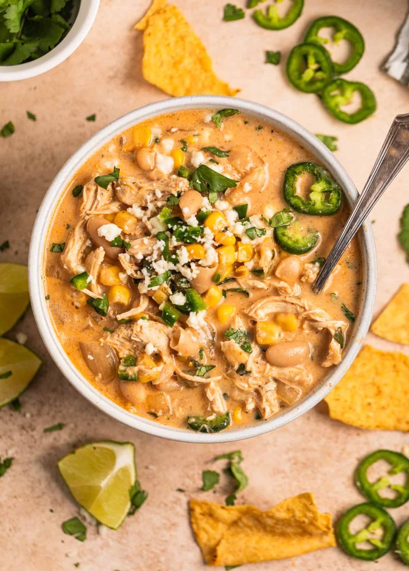 Crockpot White Chicken Chili
