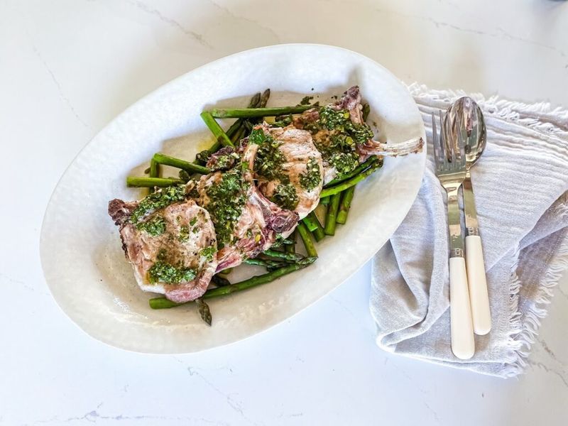 Pork Chops With Salsa Verde