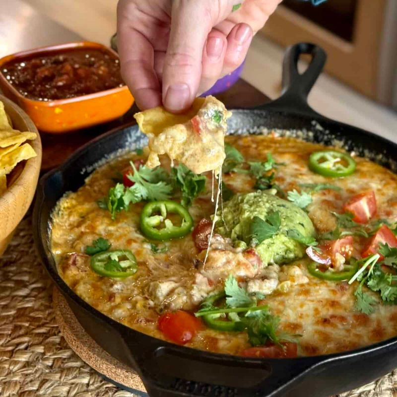 Chile con Queso Skillet