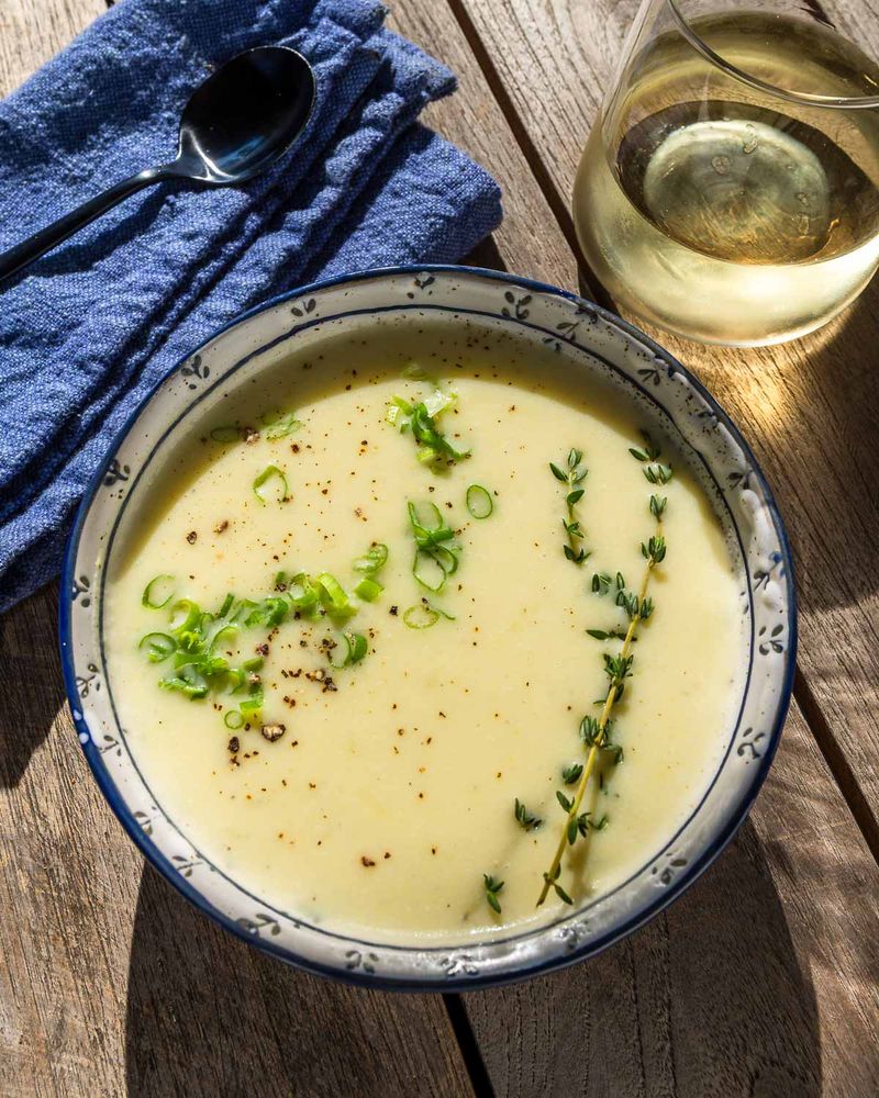 Creamy Potato Leek Soup