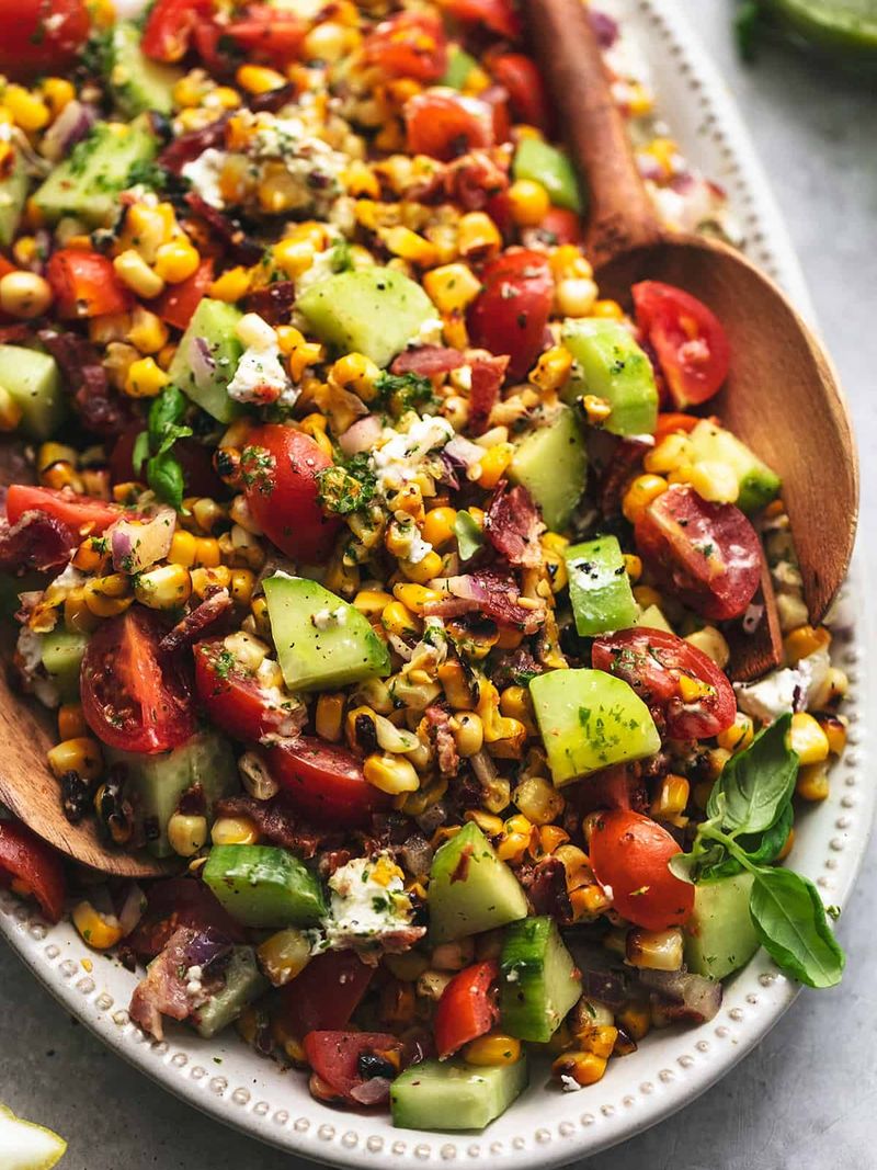 Herby Corn Salad