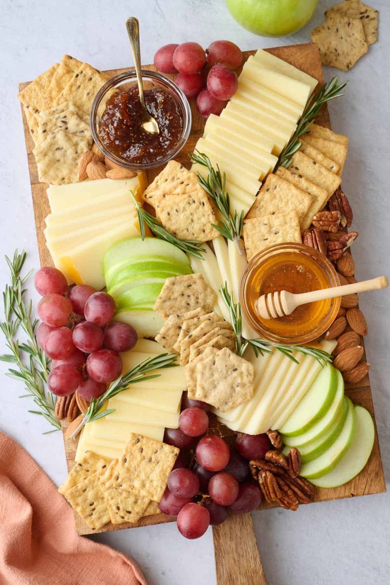 Fruit and Cheese Plate
