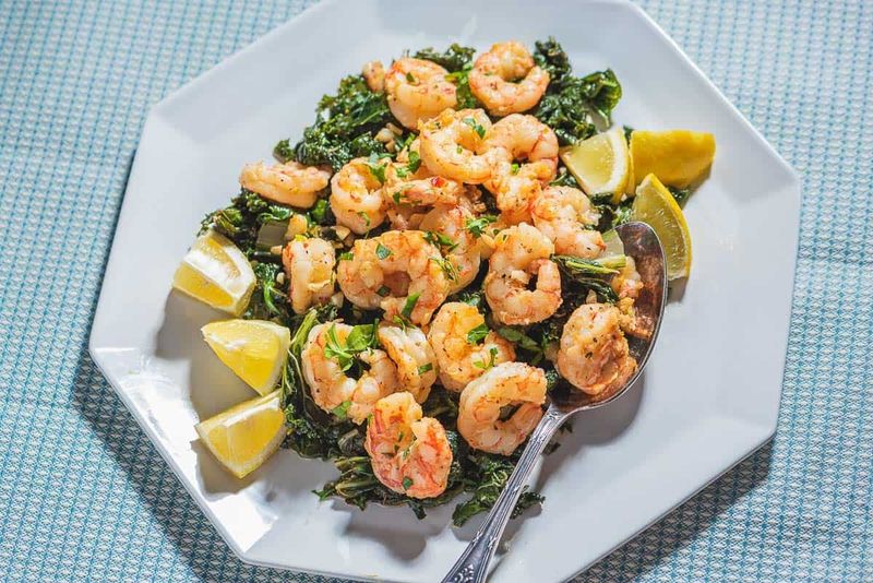 Shrimp with Garlic, Lemon, and Herbs