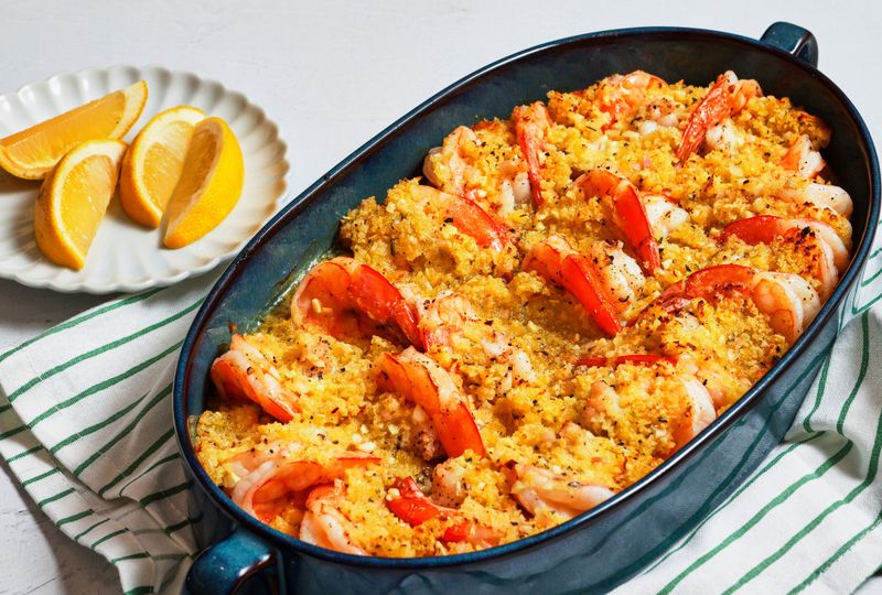 Baked Shrimp Scampi