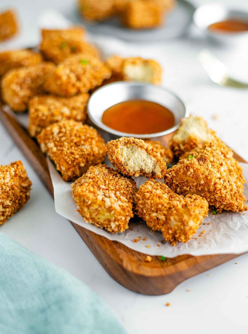 Sesame Tofu Nuggets