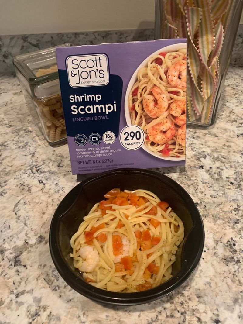 Shrimp Scampi Linguine
