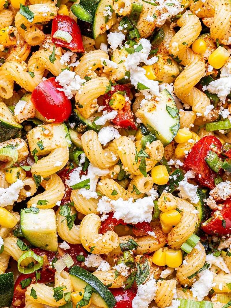 Corn And Tomato Pasta Salad