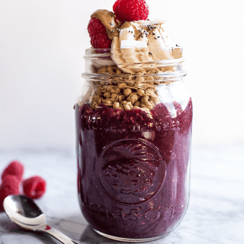 Overloaded Acai Jars