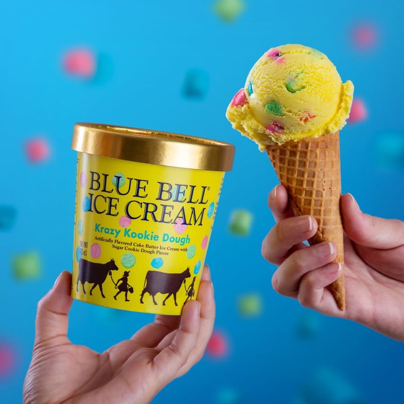 Blue Bell Krazy Kookie Dough
