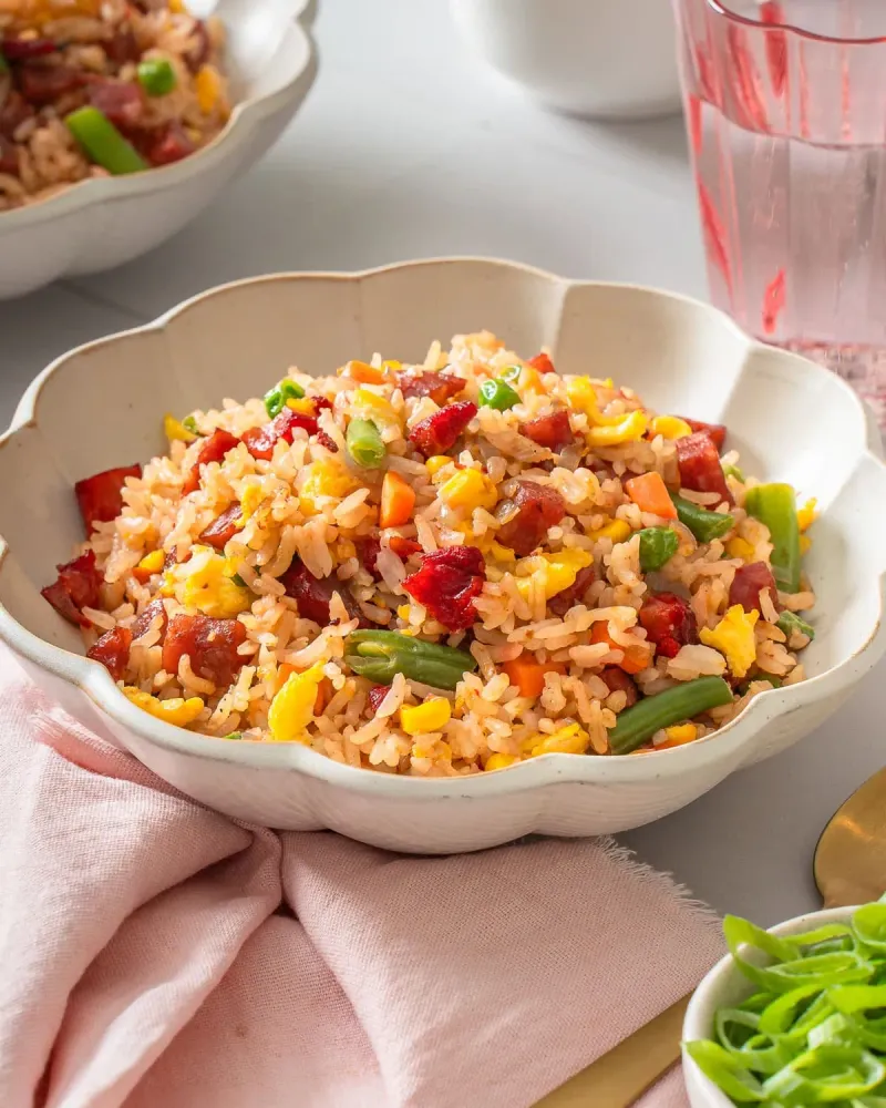 Fried Rice with Customizable Proteins