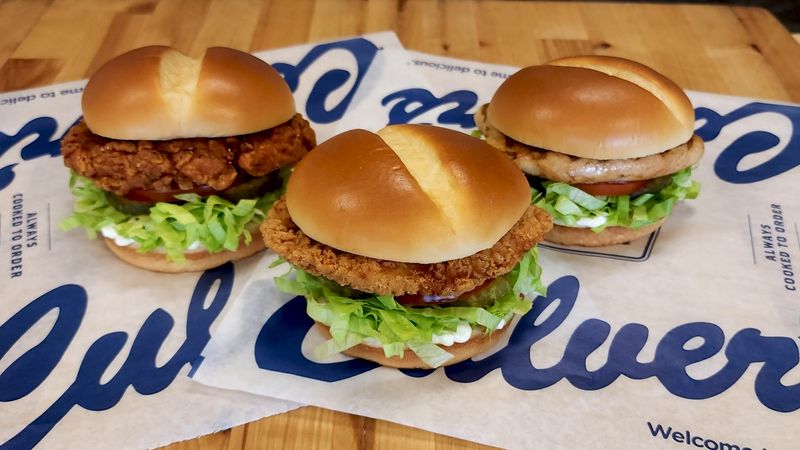 Culver’s Crispy Chicken Sandwich