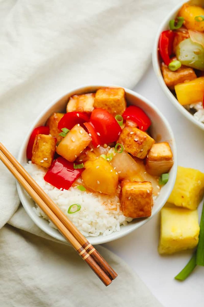 Sweet and Sour Tofu