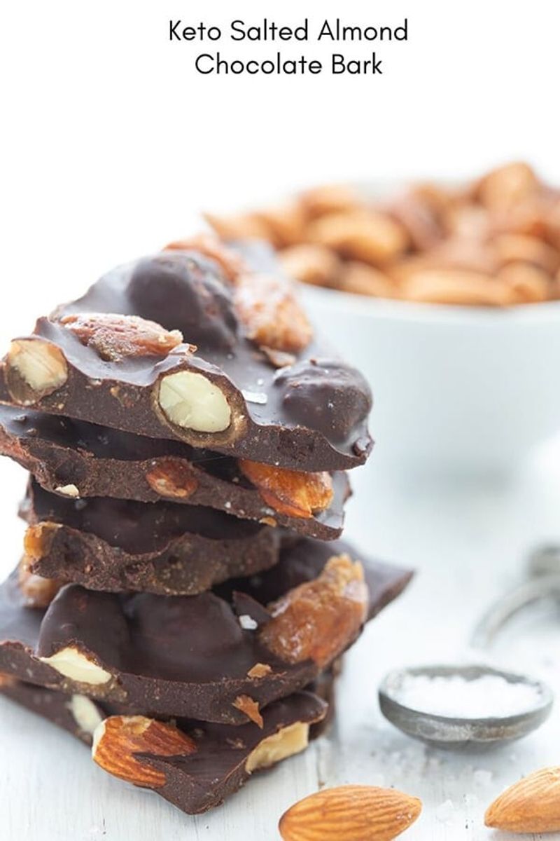 Dark Chocolate Bark with Nuts