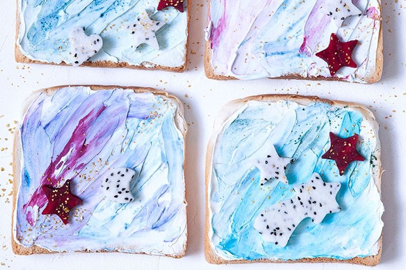 Mermaid Toast