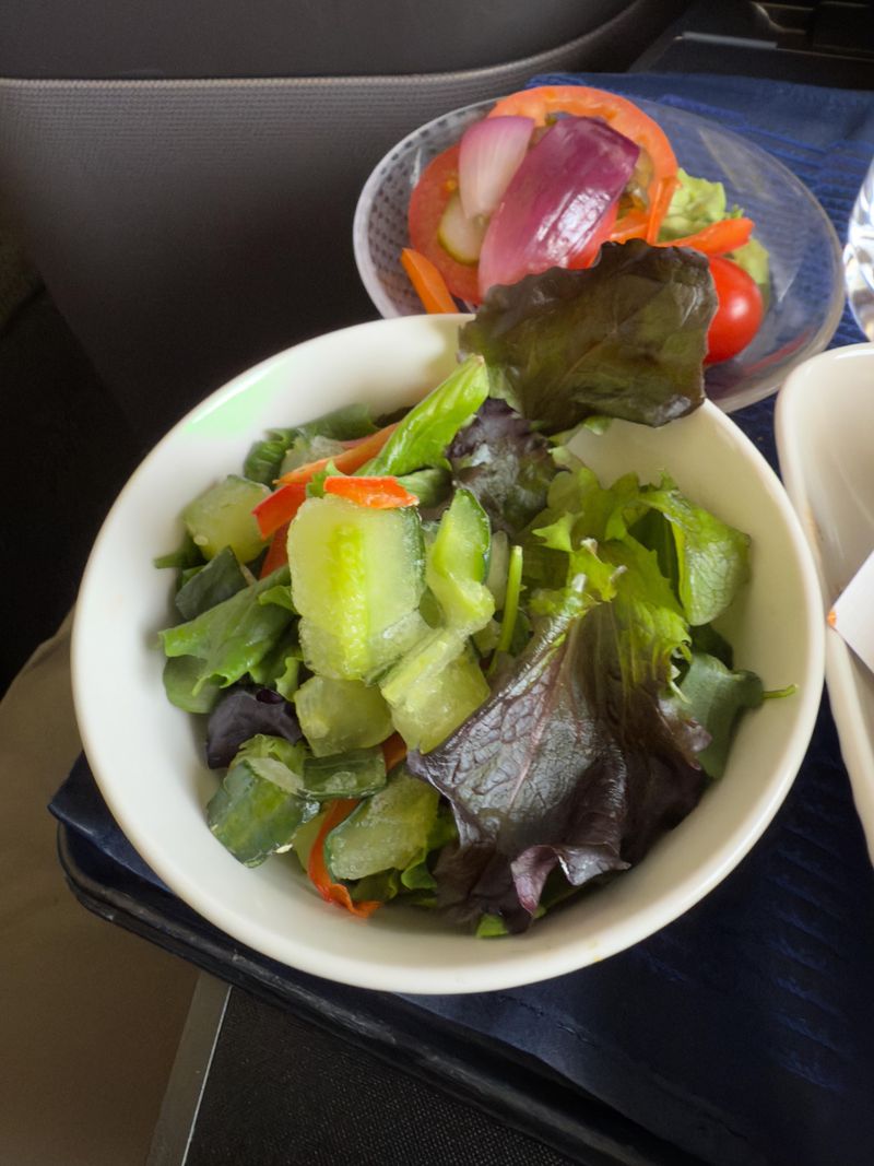 The fresh salad that is not actually fresh