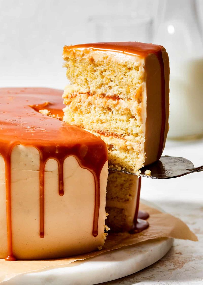 Salted Caramel Layer Cake