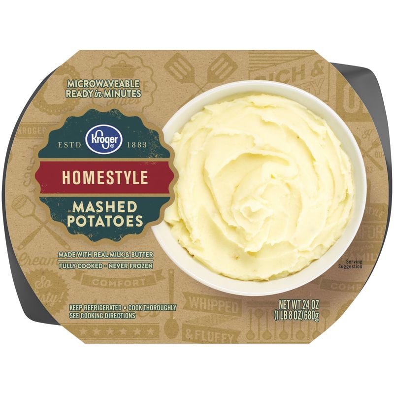 Kroger Store Brand Mashed Potatoes (where available)