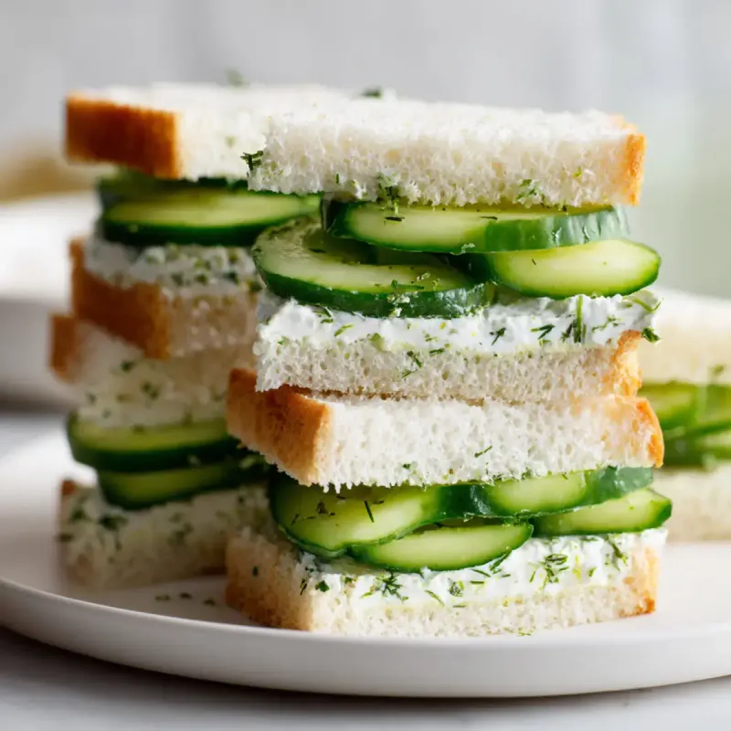Cucumber Sandwich Bites